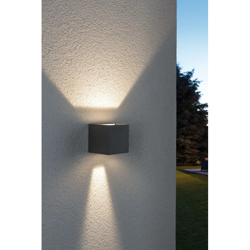 Kit Spot en saillie spécial Cybo LED 2x3W 230 V IP65 carré 80x80 mm...