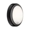Applique 230V Cone Wall Dét mouvement IP44 15W 3000K plastique gris...