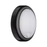 Applique 230V Cone Wall Dét mouvement IP44 15W 3000K plastique gris...