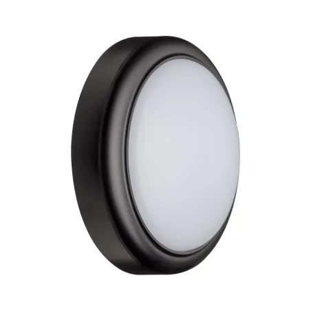 Applique 230V Cone Wall IP44 15W 3000K plastique gris - Pas cher