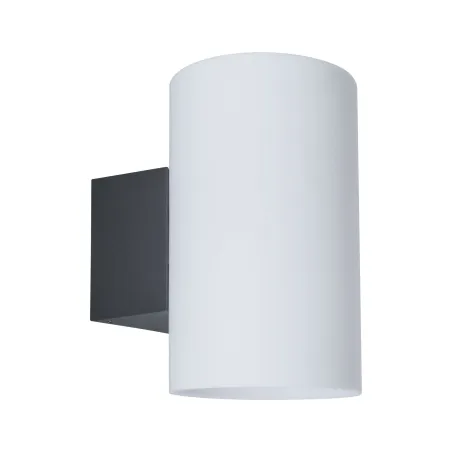 Applique 230V Cone Wall Tube IP54 E27 max 15W anthracite plastique ...