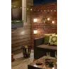 Lampion ext. mobile décoratif moderne 3000K 16lm rechargeable par U...
