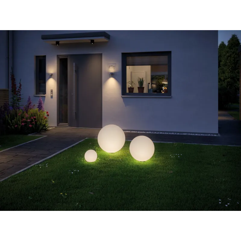 Objet lumineux exterieur. pleug&play Globe IP67 3000K 575lm 24V