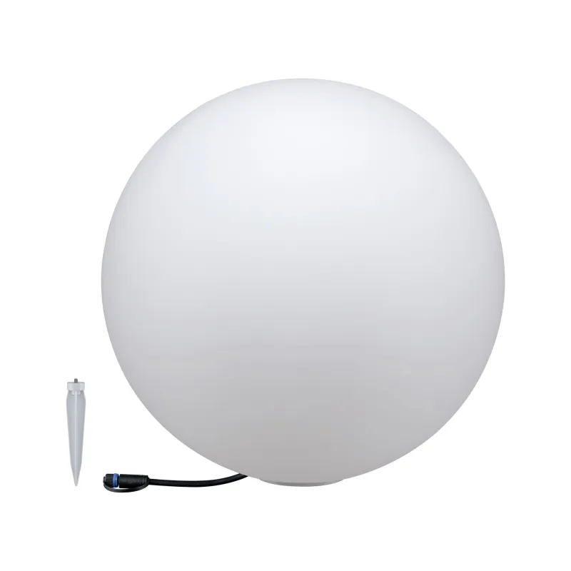 Objet lumineux exterieur boule pleug&play Globe IP67 3000K 575lm 24V