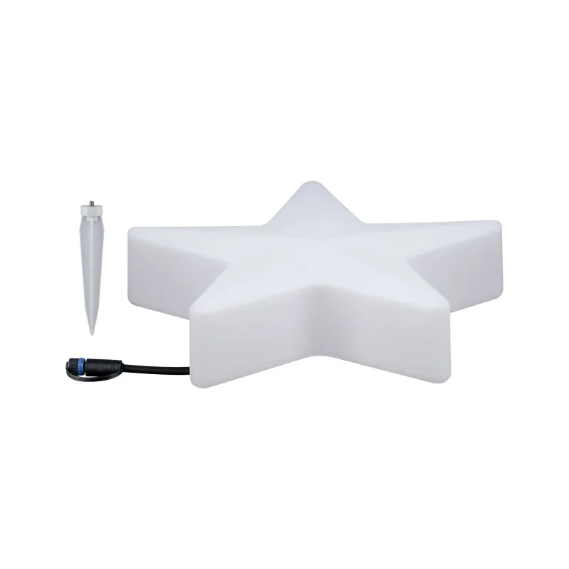 Objet lumineux exterieur etoile pleug&play Star IP67 3000K 235lm 24V
