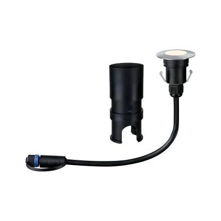 Luminaire encastré dans le sol Plug & Shine Floor Mini IP65 3000K 2,5W 24V argent