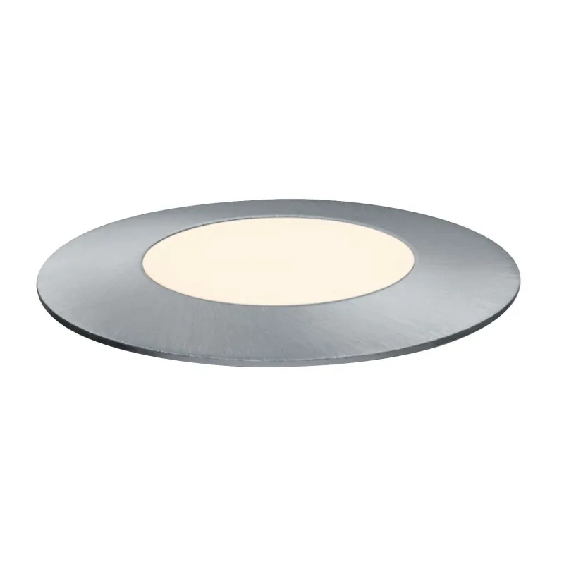 Luminaire encastré dans le sol Plug & Shine Floor Mini IP65 3000K 2,5W 24V argent