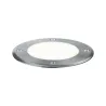 Luminaire encastré dans le sol Plug & Shine IP67 3000K 20° 6W 24V argent orientable
