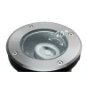Luminaire encastré dans le sol Plug & Shine IP67 3000K 20° 6W 24V argent orientable