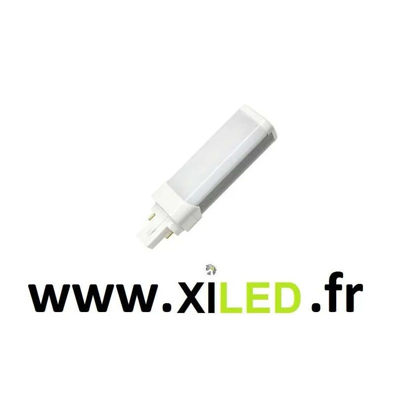 AMPOULE LED 7W CULOT G24-BLANC CHAUD 3000K