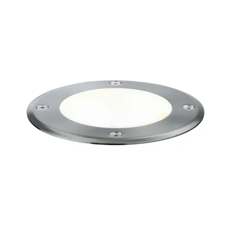 Luminaire encastré dans le sol Plug & Shine IP67 3000K 38° 6W 24V argent orientable