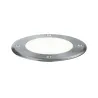 Luminaire encastré dans le sol Plug & Shine IP67 3000K 38° 6W 24V argent orientable
