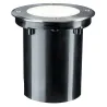 Luminaire encastré dans le sol Plug & Shine IP67 3000K 38° 6W 24V argent orientable