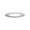 Luminaire encastré dans le sol Plug & Shine Floor Eco IP65 3000K 1W 24V argent