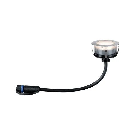 Luminaire encastré dans le sol Plug & Shine Floor Eco IP65 3000K 1W 24V argent