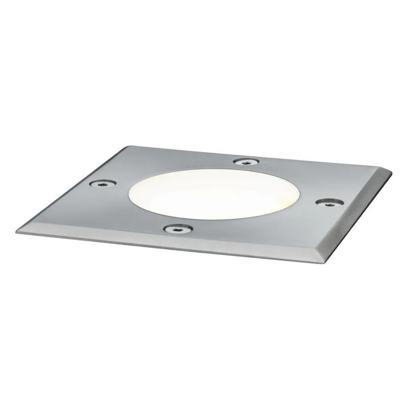 Kit encastrés spéc. sol carré IP67 GU10 3,5 W 230 V 108x108 mm acie...