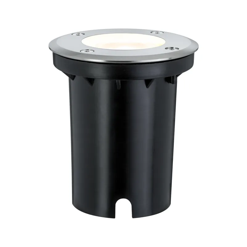 Kit encastrés spéc. sol rond IP67 GU10 3,5 W 230 V 140x140 mm acier...