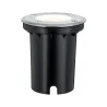 Kit encastrés spéc. sol rond IP67 GU10 3,5 W 230 V 140x140 mm acier...