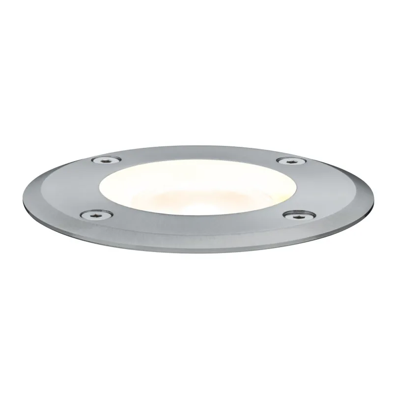 Kit encastrés spéc. sol rond IP67 GU10 3,5 W 230 V 140x140 mm acier...