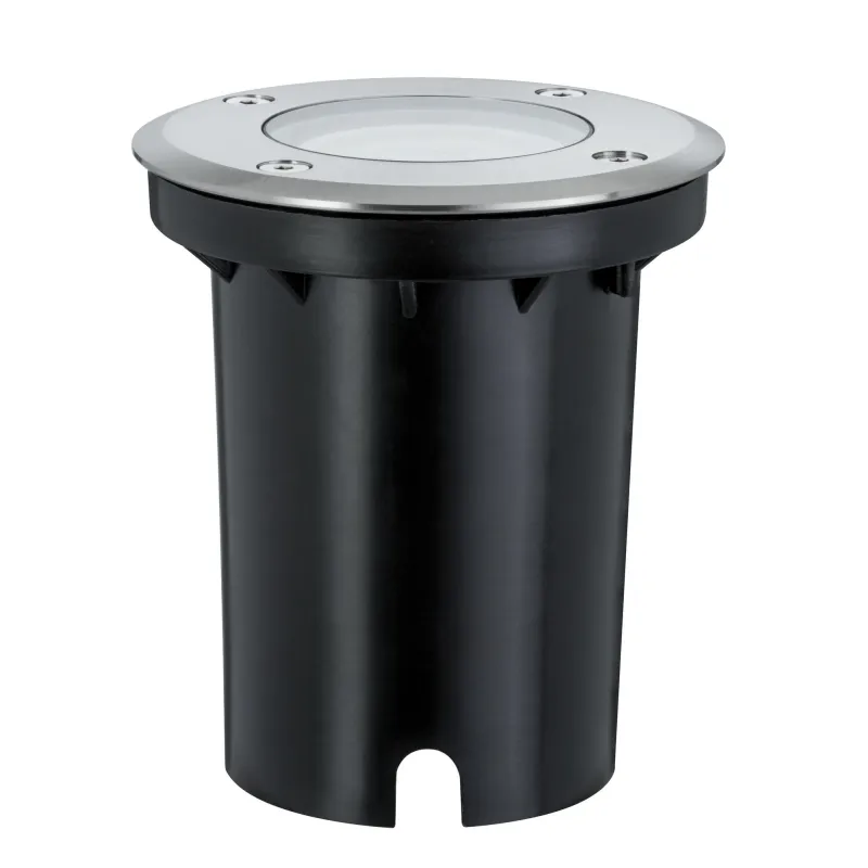 Kit encastrés spéc. sol rond IP67 GU10 3,5 W 230 V 140x140 mm acier...