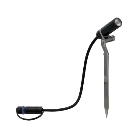 projecteur spot sur Piquet Plantini P&S IP65 3000K 2,5W 24V Anthracite