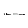 alimentation exterieur pleug & play transformateur IP44 230/24V DC 150W argent