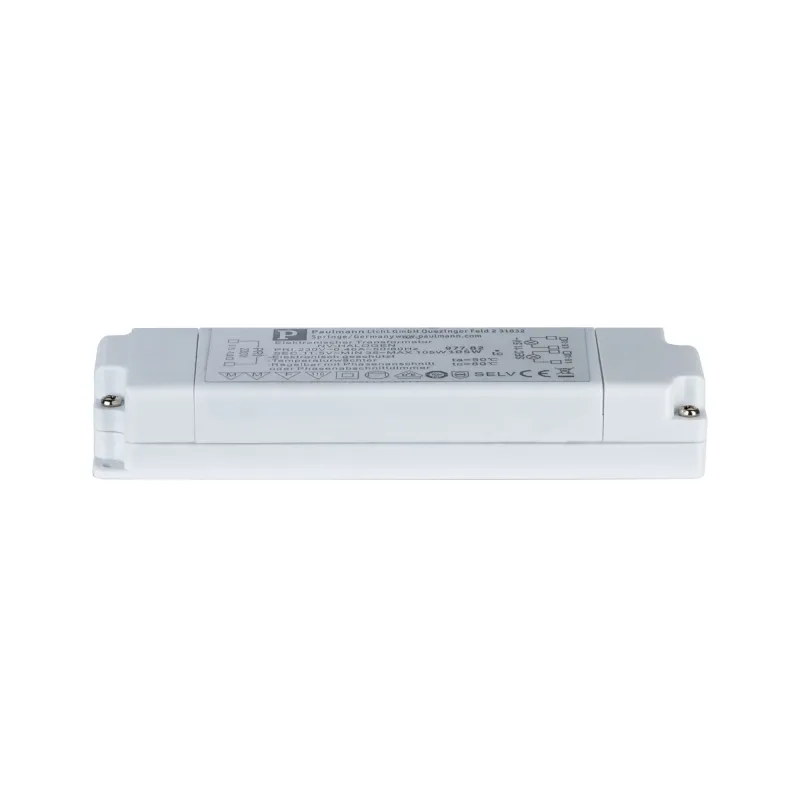 VDE Flat Transformateur électronique 35-105W 230/12V 105VA Blanc - ...