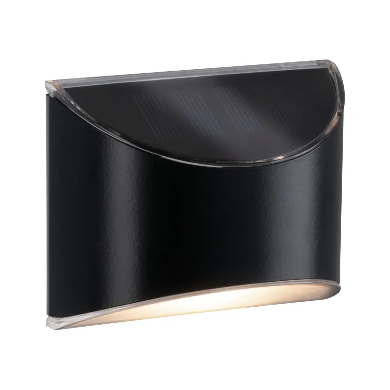 Applique solaire exterieur avec détecteur mouvement ip44 3000K metal plastique gris