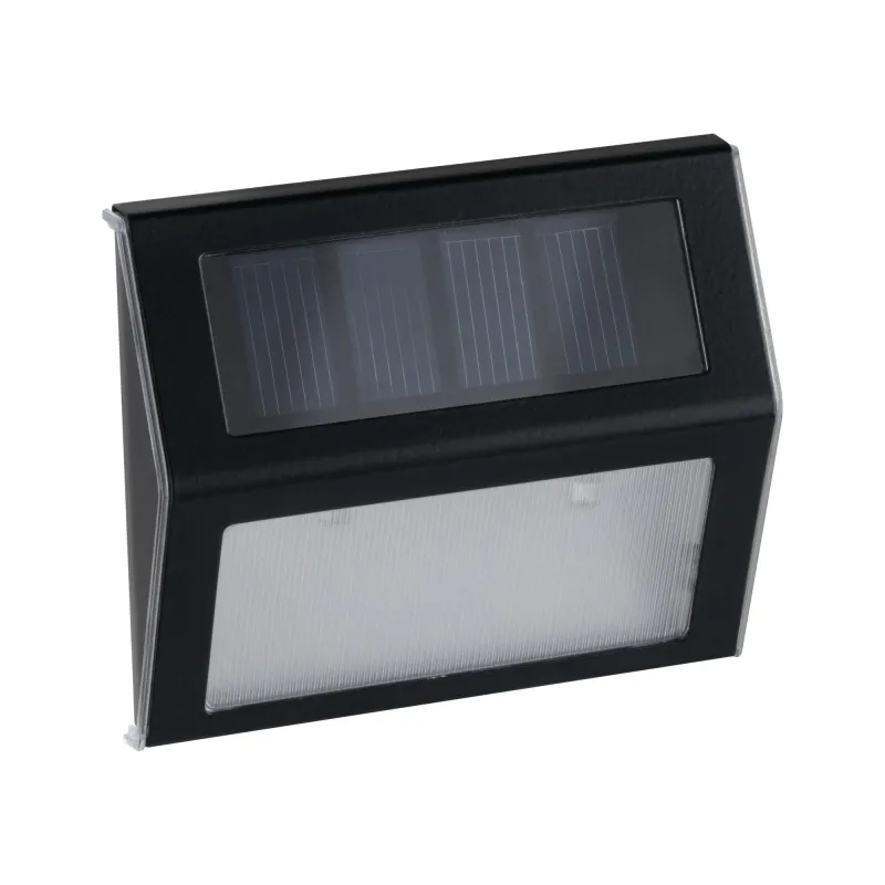 Applique solaire exterieur avec capteur crepusculaire ip44 3000K metal plastique gris