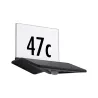 applique solaire detecteur mouvement numéro maison IP44 LED 3000k 