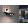 applique solaire detecteur mouvement numéro maison IP44 LED 3000k 