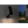 applique solaire détecteur mouvement anthracite  ip44 3000K 115 lumens
