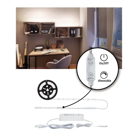 Kit strip SimpLED Power 3 m Blanc neutre 33 W avec revêtement 4000k