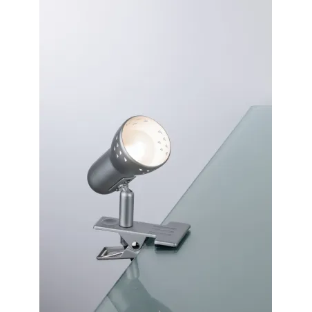 Assistent Gryps Spot pince max.1x40W E14 Acier brossé 230V Métal/Matière plastique.