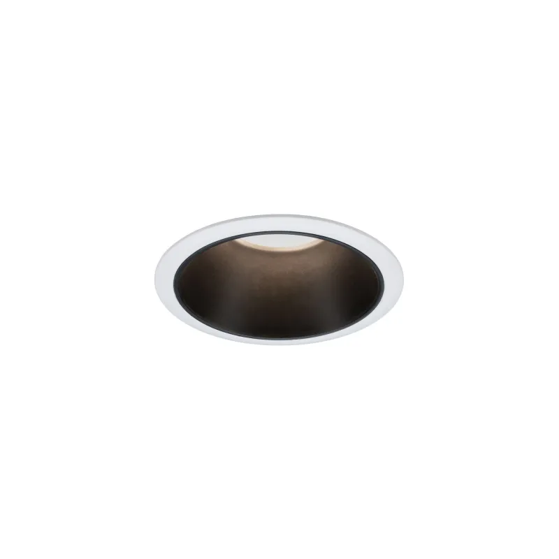 Encastrés LED Cole 3x6,5W Blanc/Noir mat gradable 3 niv. 2700K Bl. chaud 