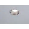 Encastrés LED ip44 Cole 3x6,5W Blanc/Argent mat gradable 3 niv. 2700K Bl. chaud
