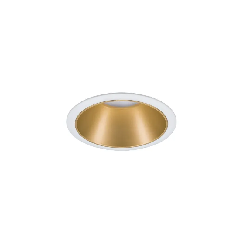 Encastrés LED ip44 Cole 3x6,5W Blanc/Doré mat gradable 3 niv. 2700K Bl. chaud