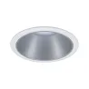 Encastrés LED ip44 Cole 6,5W Blanc/Argent mat gradable 3 niv. 2700K Bl. chaud