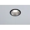 Encastrés LED ip44 Cole 3x6,5W Noir/Argent mat gradable 3 niv. 2700K Bl. chaud