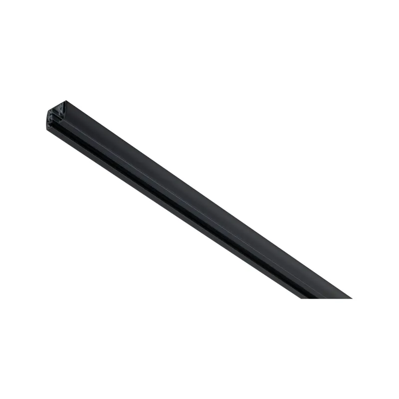 Rail URail 1 m noir mat 230 V Métal