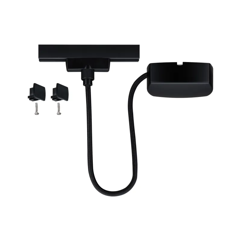 Alimentation par câble URail Noir mat