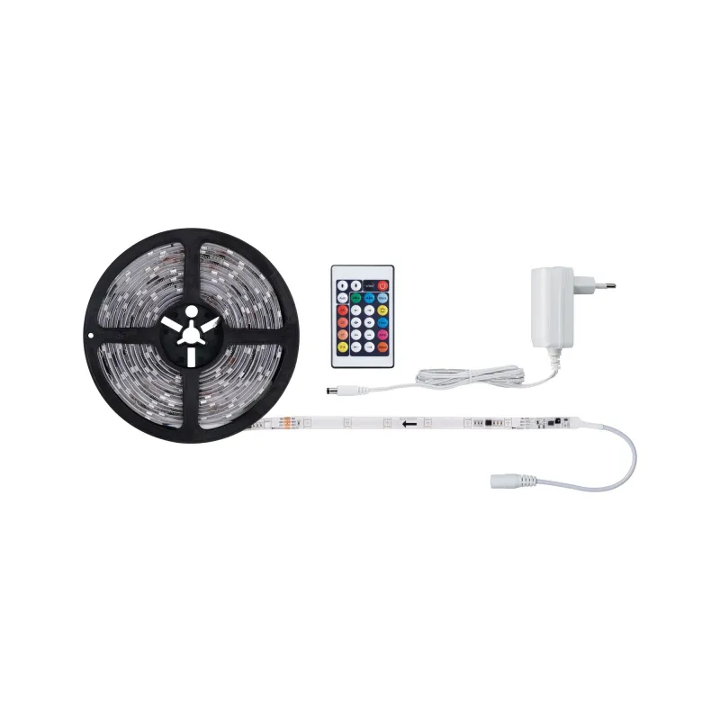 Kit ruban 5m led 12v multi couleurs SimpLED Motion 10W RGB revêtu