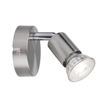 applique spot patere Projecteur Carolina 1xGU10 Nickel mat sans ampoule