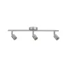 applique spot patere Projecteur Carolina 3xGU10 Nickel mat sans ampoules