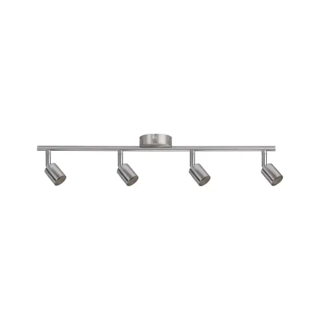 applique spot patere Projecteur Carolina 4xGU10 Nickel mat sans ampoules