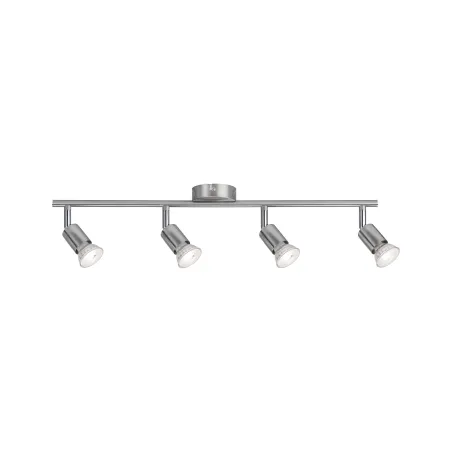 applique spot patere Projecteur Carolina 4xGU10 Nickel mat sans ampoules