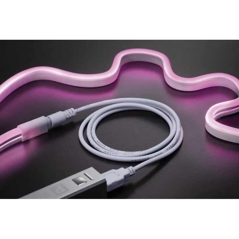 Strips USB Neon Colorflex bleu 1m 4,5W 5V Plastique bleu/blanc 