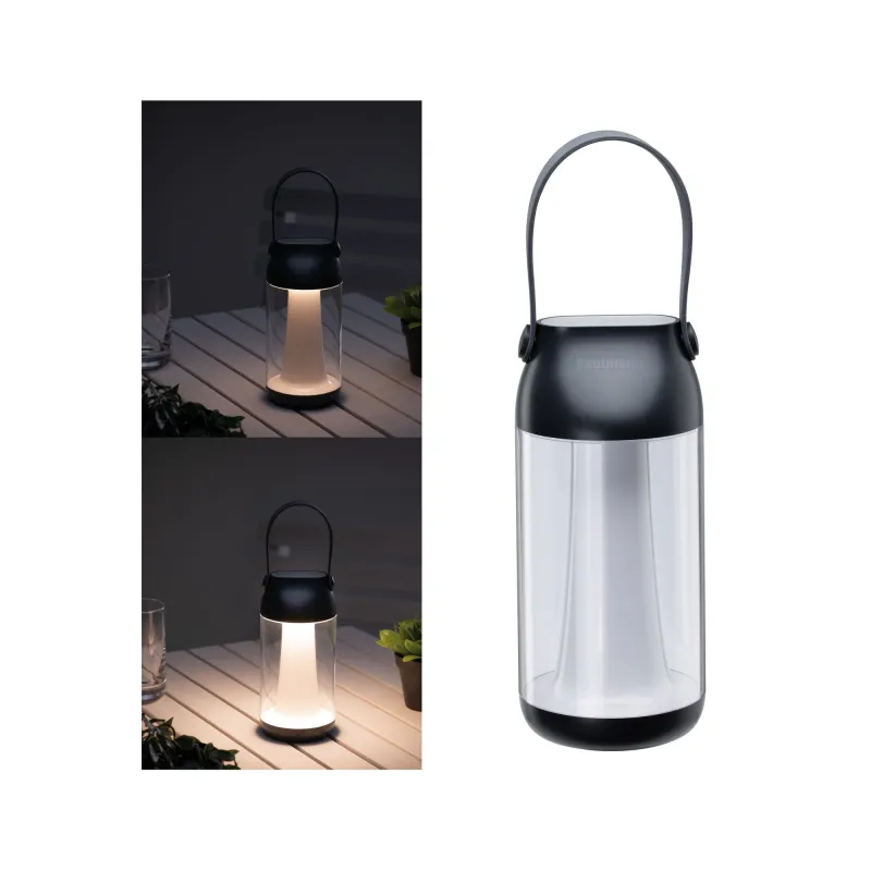 Lampe à poser Mobile rechargeable Capulino IP44 gradable Fonctionnement sur batterie