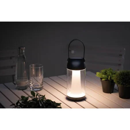 Lampe à poser Mobile rechargeable Capulino IP44 gradable Fonctionnement sur batterie