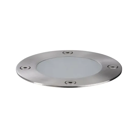 Luminaire encastré dans le sol rond Plug & Shine rond IP65 3000K 4 W 24 V Argent